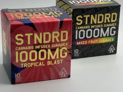 Buy Stndrd Cannabis Infused Gummies 1000 mg