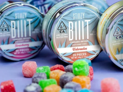 Buy STIIIZY BIIIT Watermelon Sour Gummy Cubes